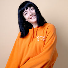 Load image into Gallery viewer, Pumpkin &amp; Spice Orange Hoodie