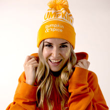 Load image into Gallery viewer, Pumpkin &amp; Spice Fall Beanie